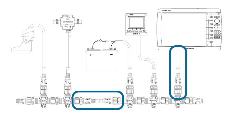 NMEA2000 �Хå��ܡ���/�ɥ��åץ����֥롡�ͥåȥ����