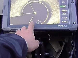 実釣　スポットライトスキャン