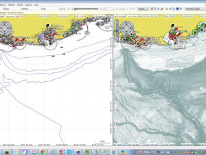 AQUAMAP,地図,GARMIN,Newpec,海底地形図,